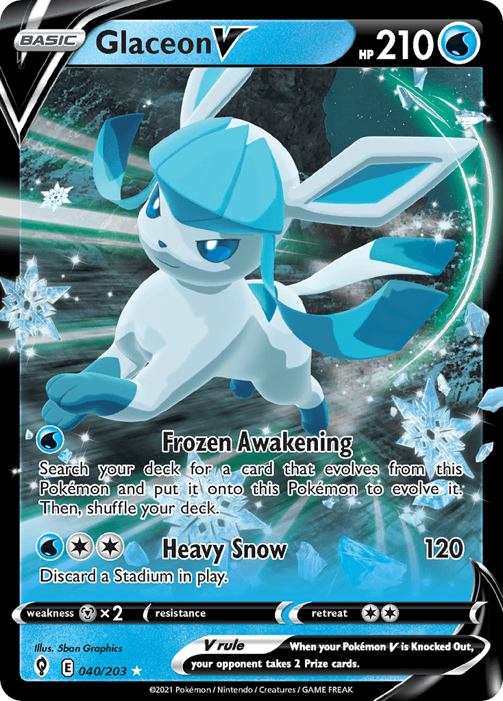 Glaceon V: Evolving Skies