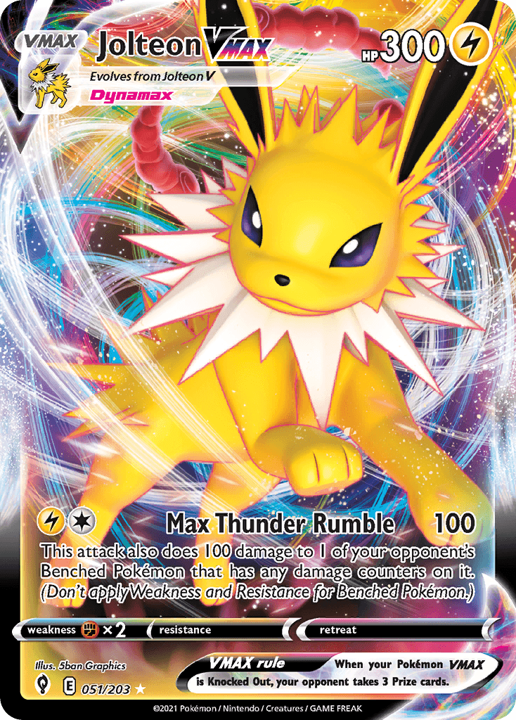 Jolteon VMAX: Evolving Skies