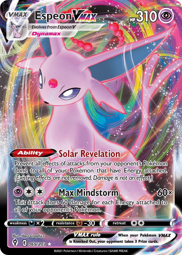 Espeon VMAX: Evolving Skies