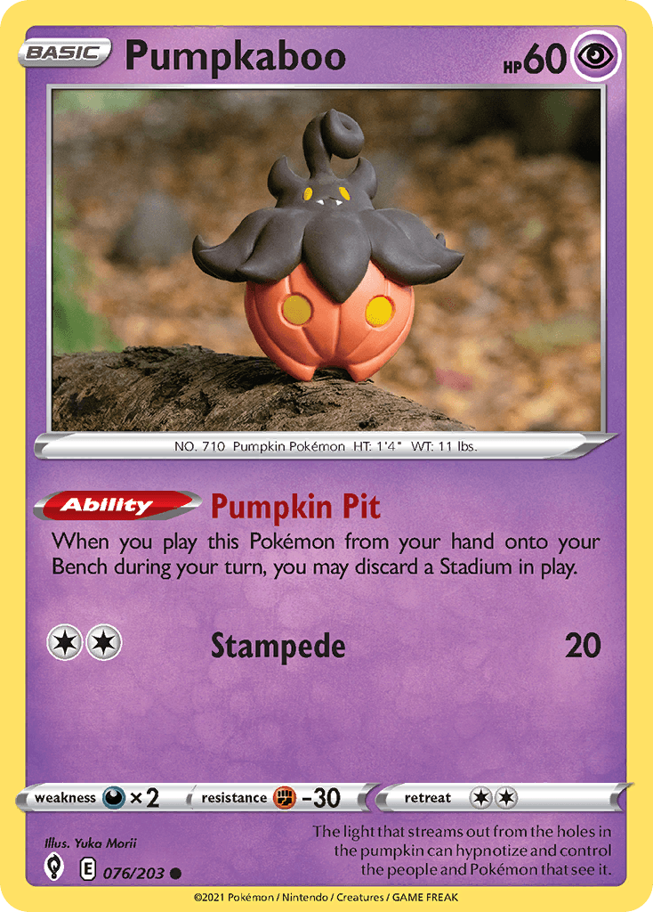 Pumpkaboo: Evolving Skies