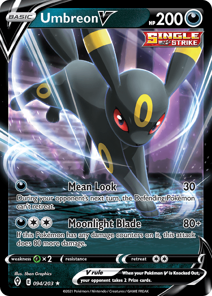 Umbreon V: Evolving Skies