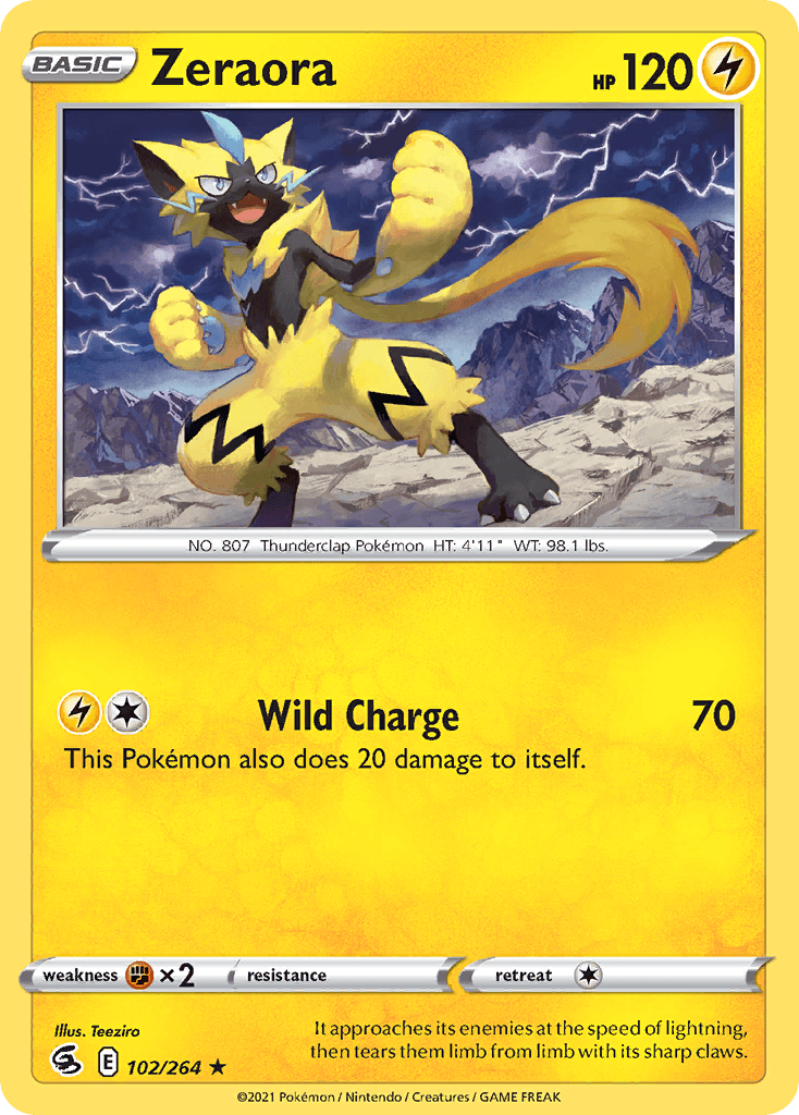 Zeraora: Fusion Strike