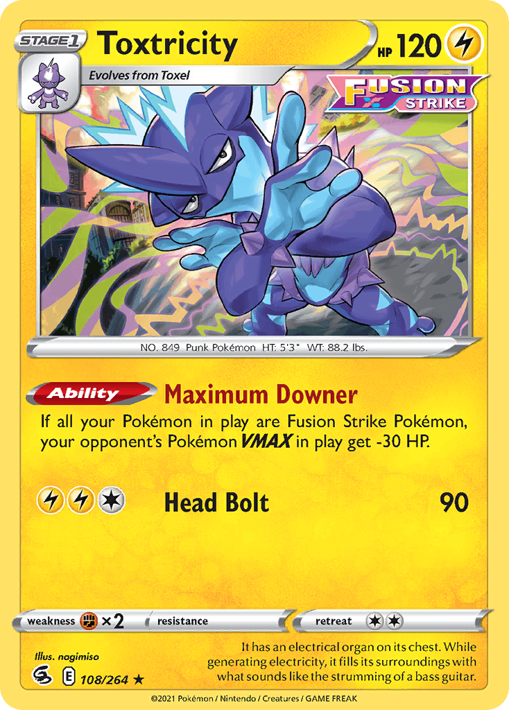 Toxtricity: Fusion Strike