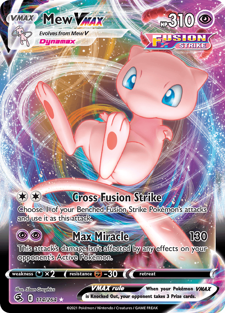 Mew VMAX: Fusion Strike