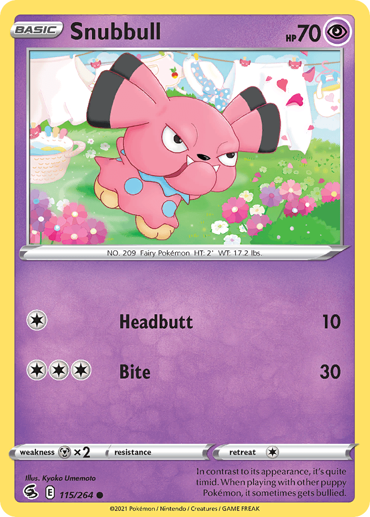 Snubbull: Fusion Strike
