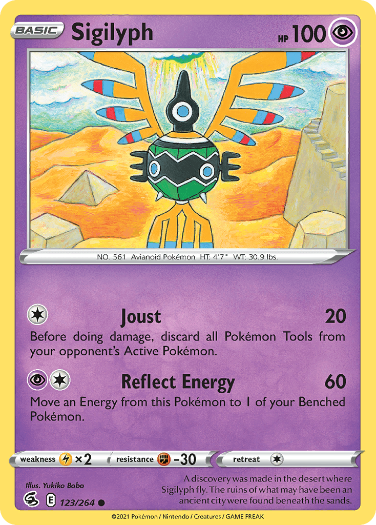 Sigilyph: Fusion Strike