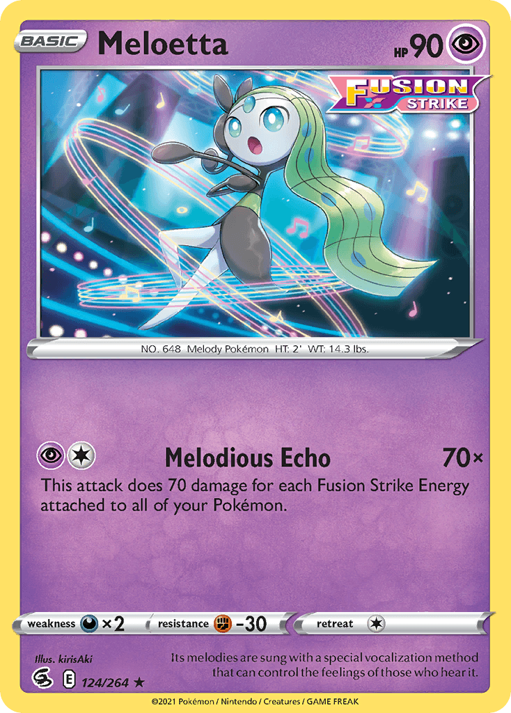 Meloetta: Fusion Strike