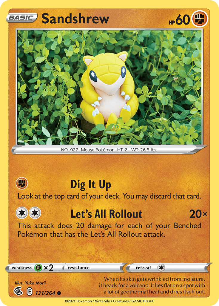 Sandshrew: Fusion Strike