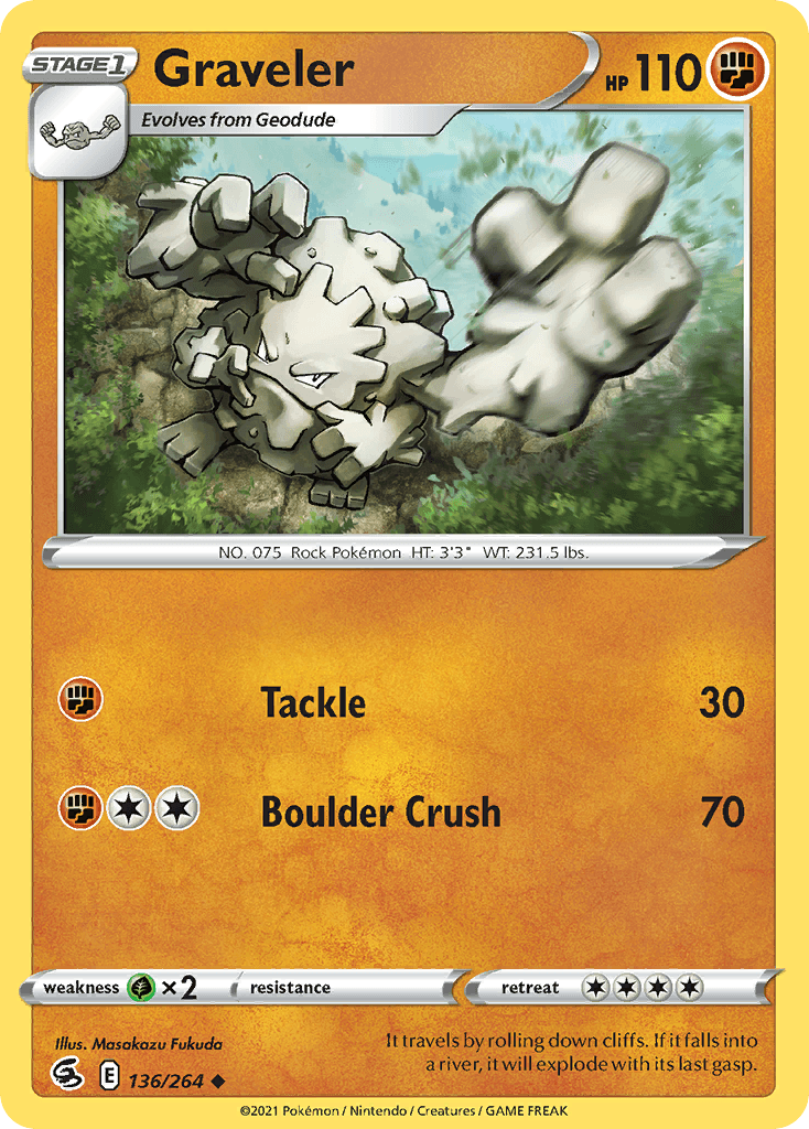 Graveler: Fusion Strike