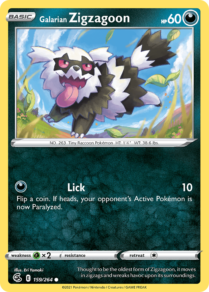 Galarian Zigzagoon: Fusion Strike