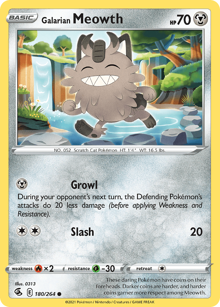 Galarian Meowth: Fusion Strike