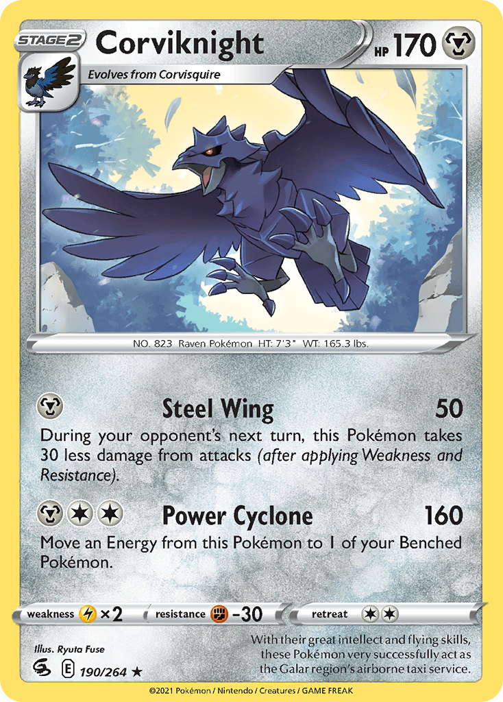 Corviknight: Fusion Strike