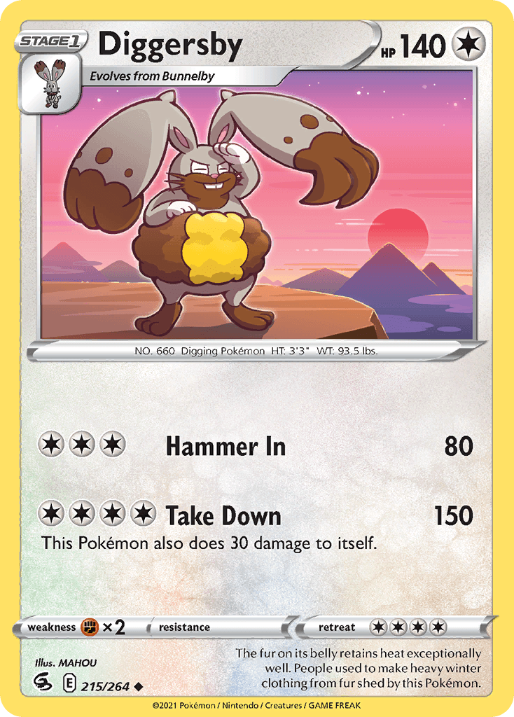 Diggersby: Fusion Strike