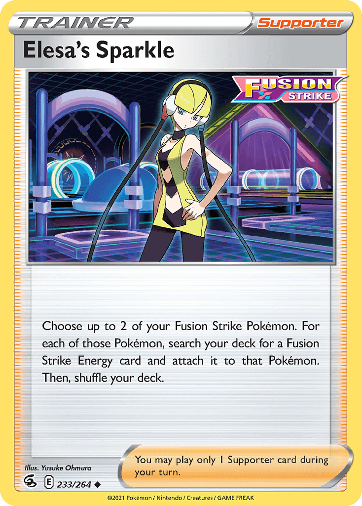 Elesa's Sparkle: Fusion Strike