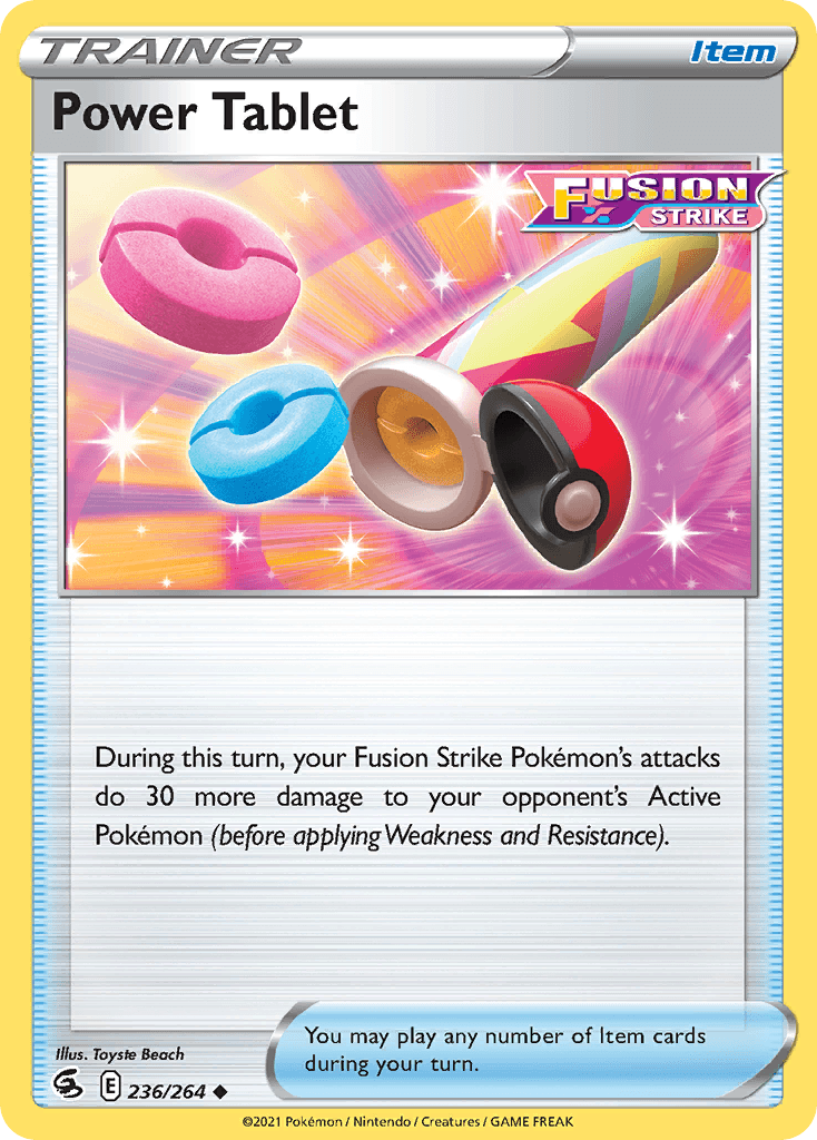 Power Tablet: Fusion Strike