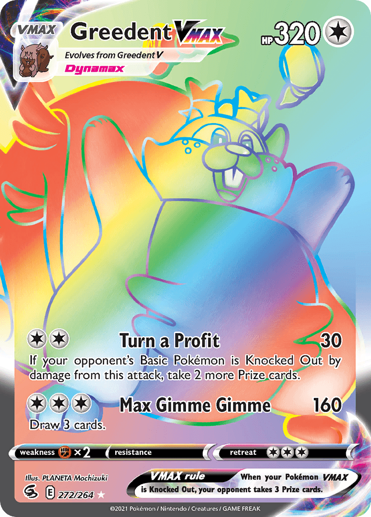 Greedent VMAX: Fusion Strike