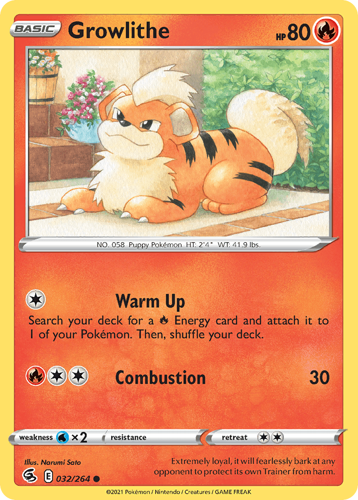 Growlithe: Fusion Strike