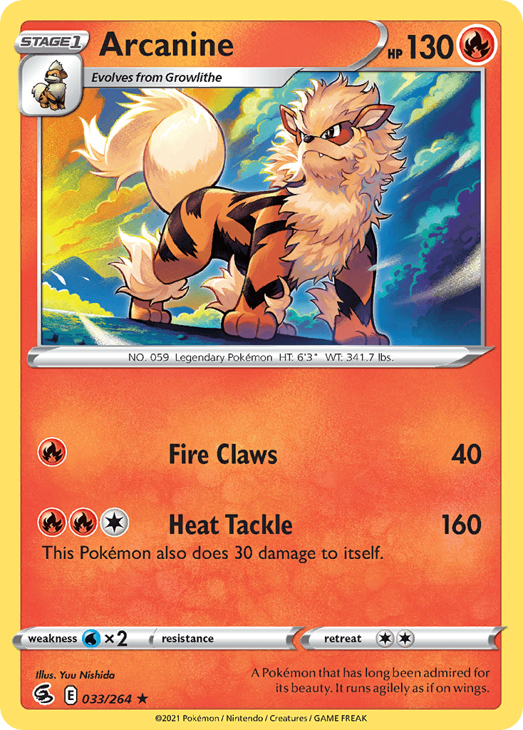 Arcanine: Fusion Strike