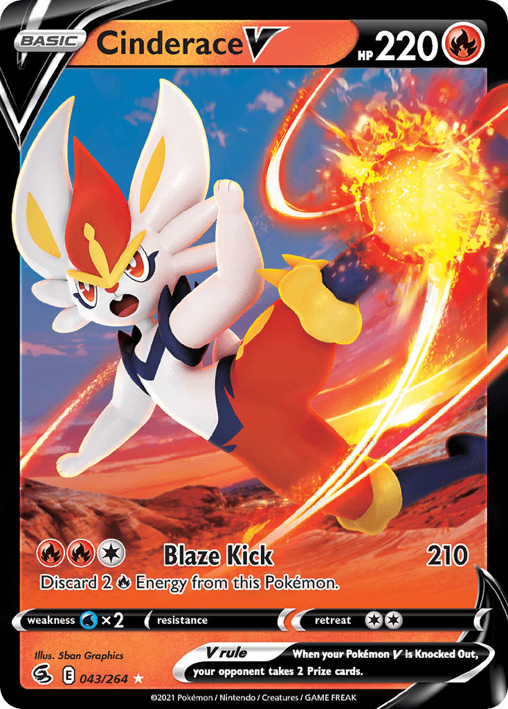 Cinderace V: Fusion Strike