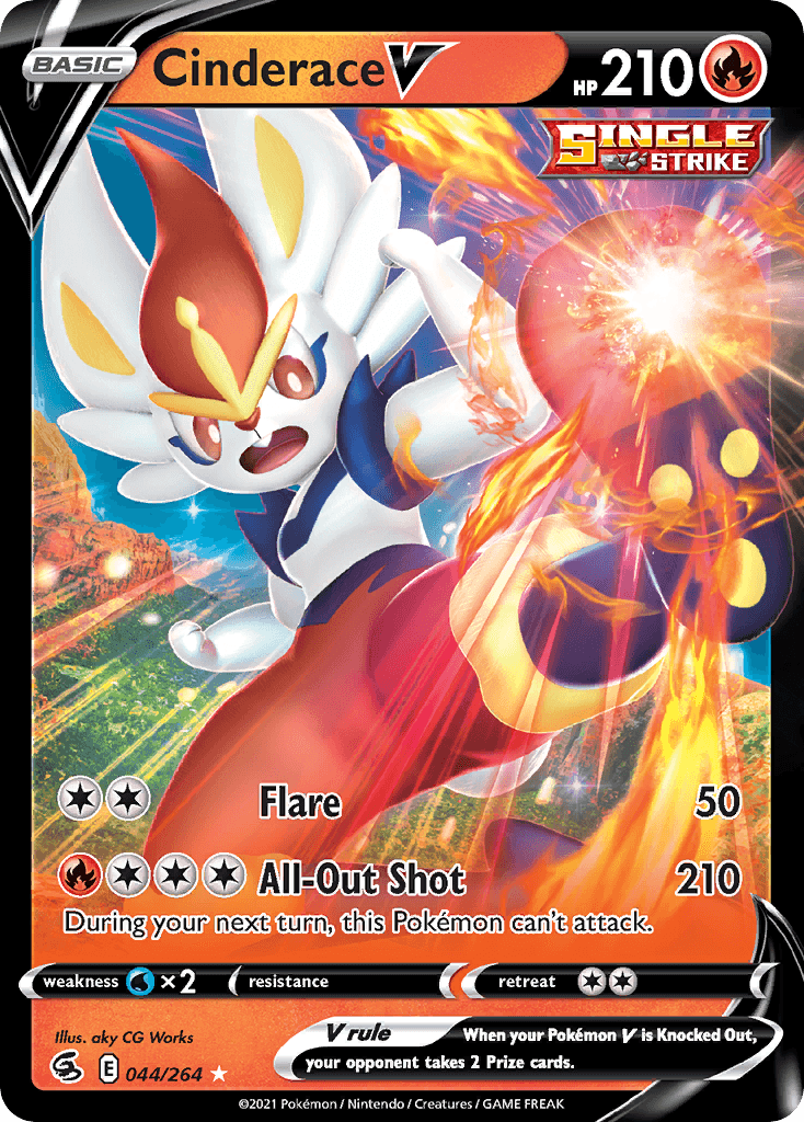 Cinderace V: Fusion Strike