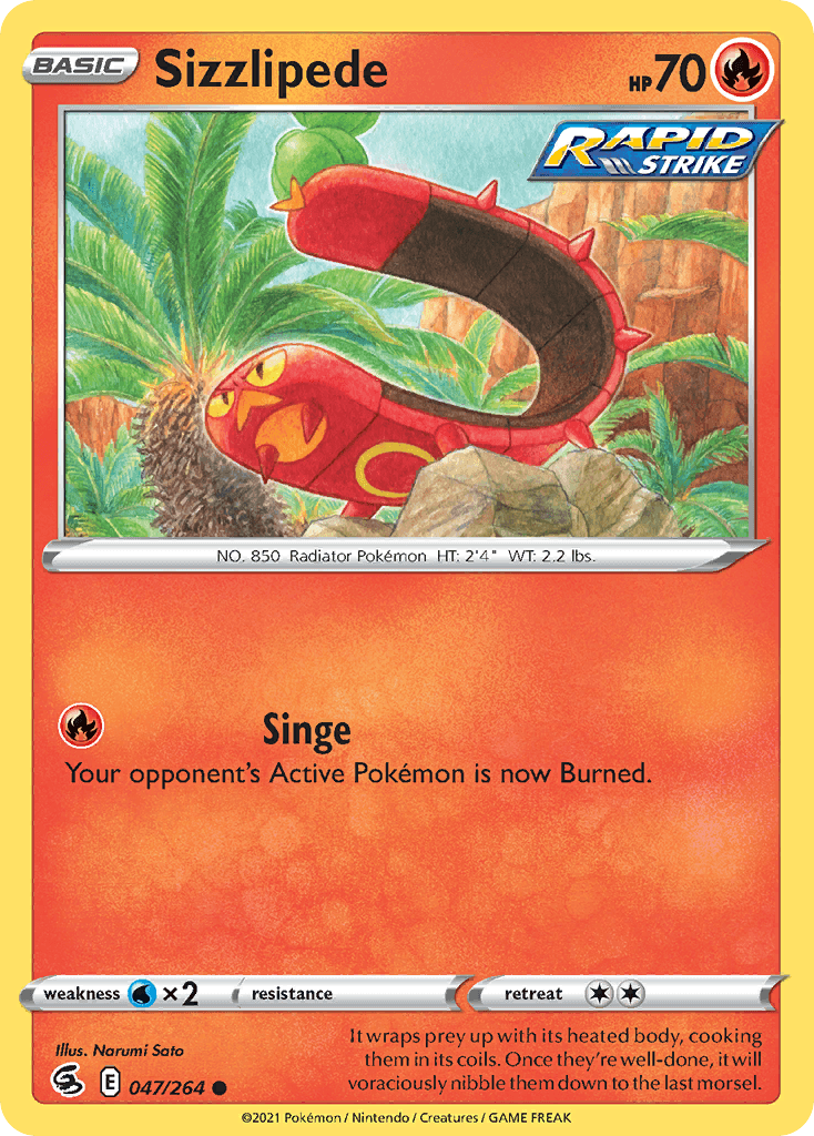 Sizzlipede: Fusion Strike