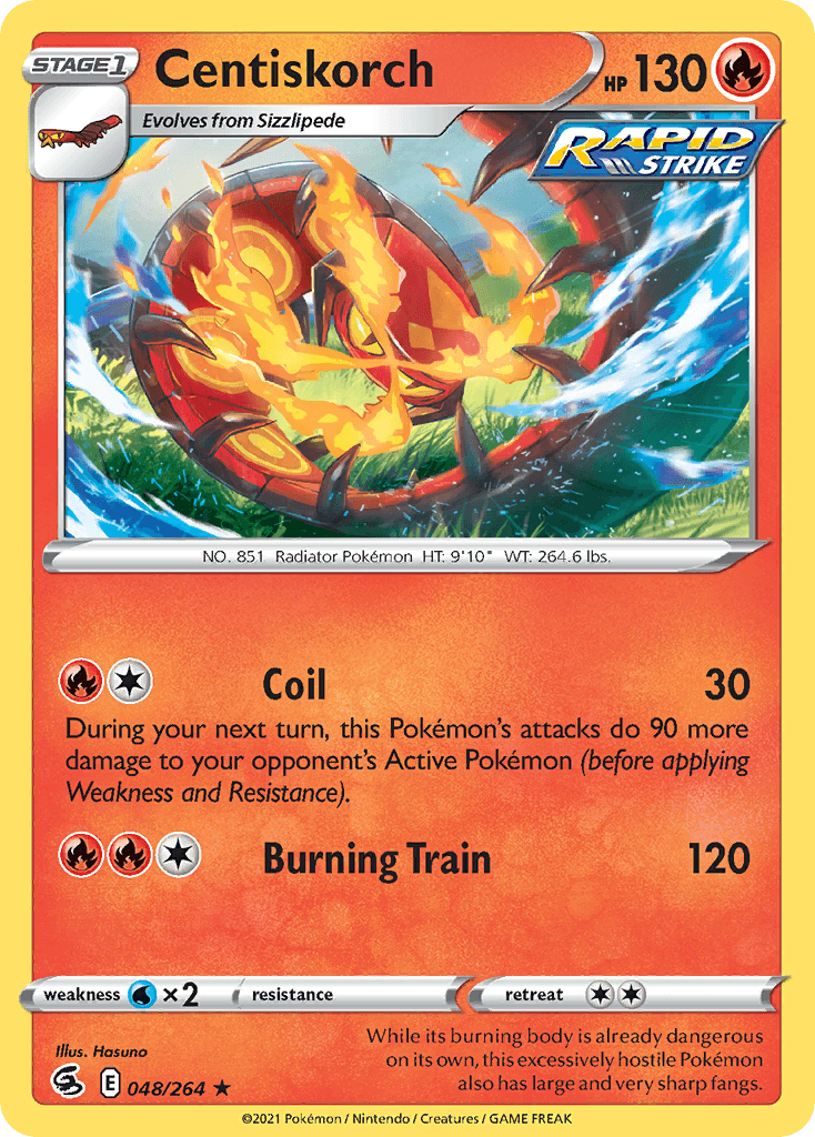Centiskorch: Fusion Strike