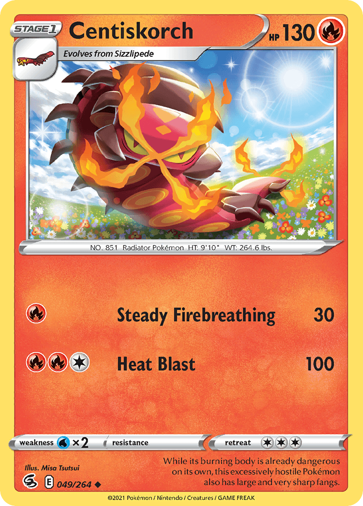 Centiskorch: Fusion Strike