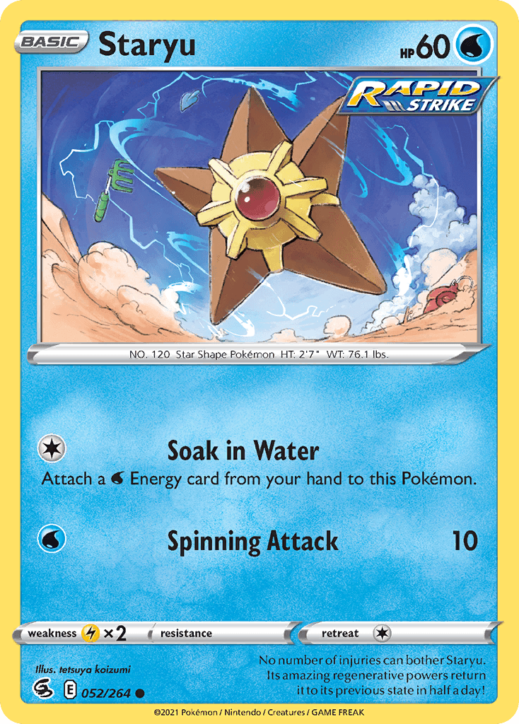 Staryu: Fusion Strike