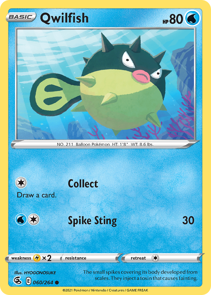 Qwilfish: Fusion Strike