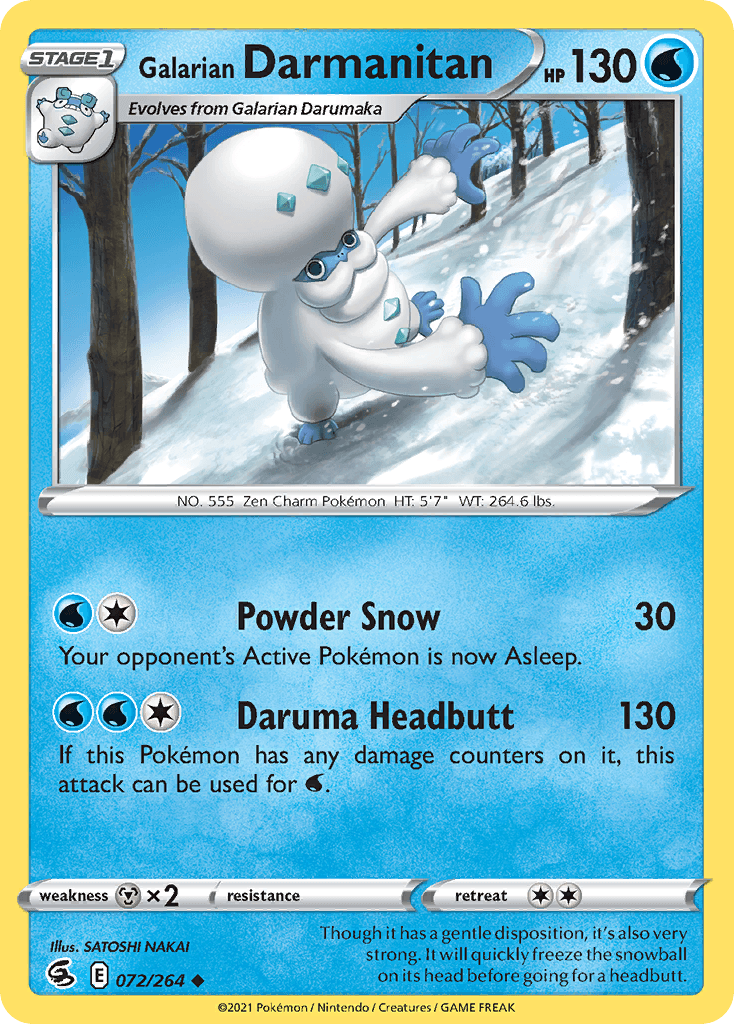 Galarian Darmanitan: Fusion Strike