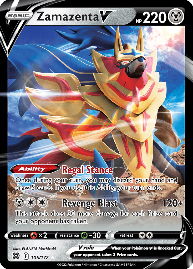 Zamazenta V: Brilliant Stars