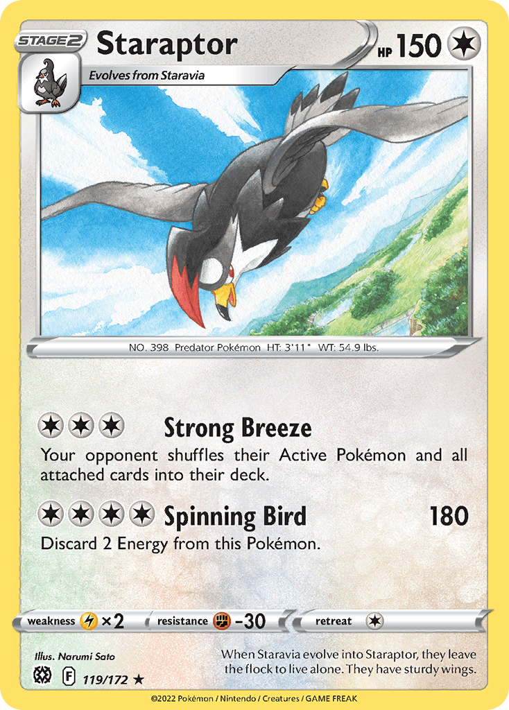 Staraptor: Brilliant Stars