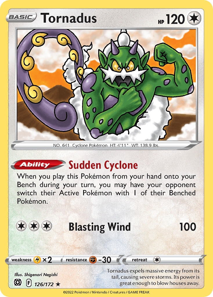 Tornadus: Brilliant Stars