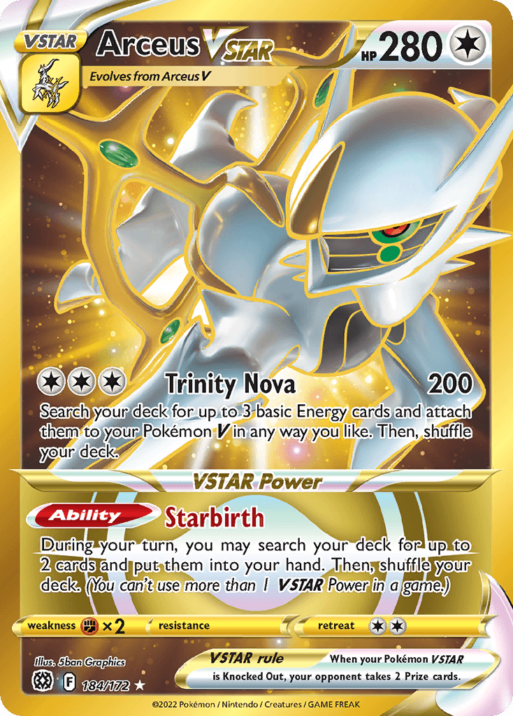 Arceus VSTAR: Brilliant Stars