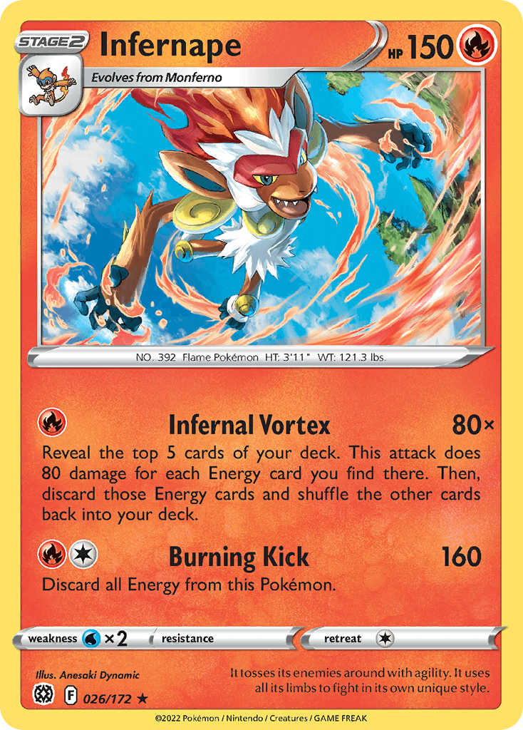 Infernape: Brilliant Stars