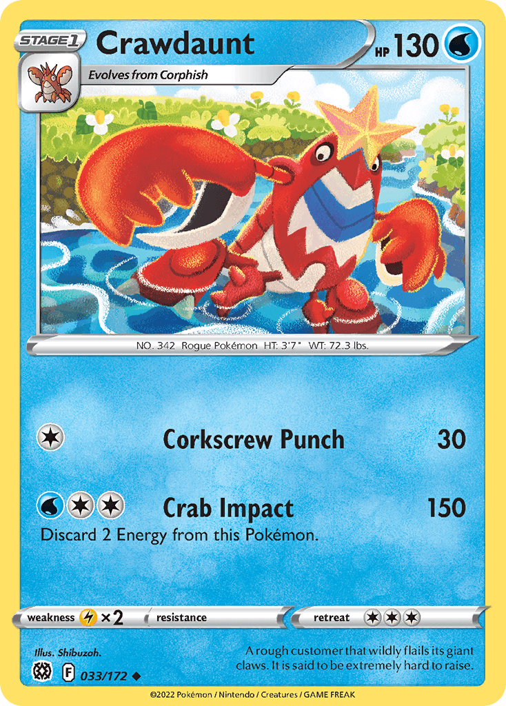 Crawdaunt: Brilliant Stars