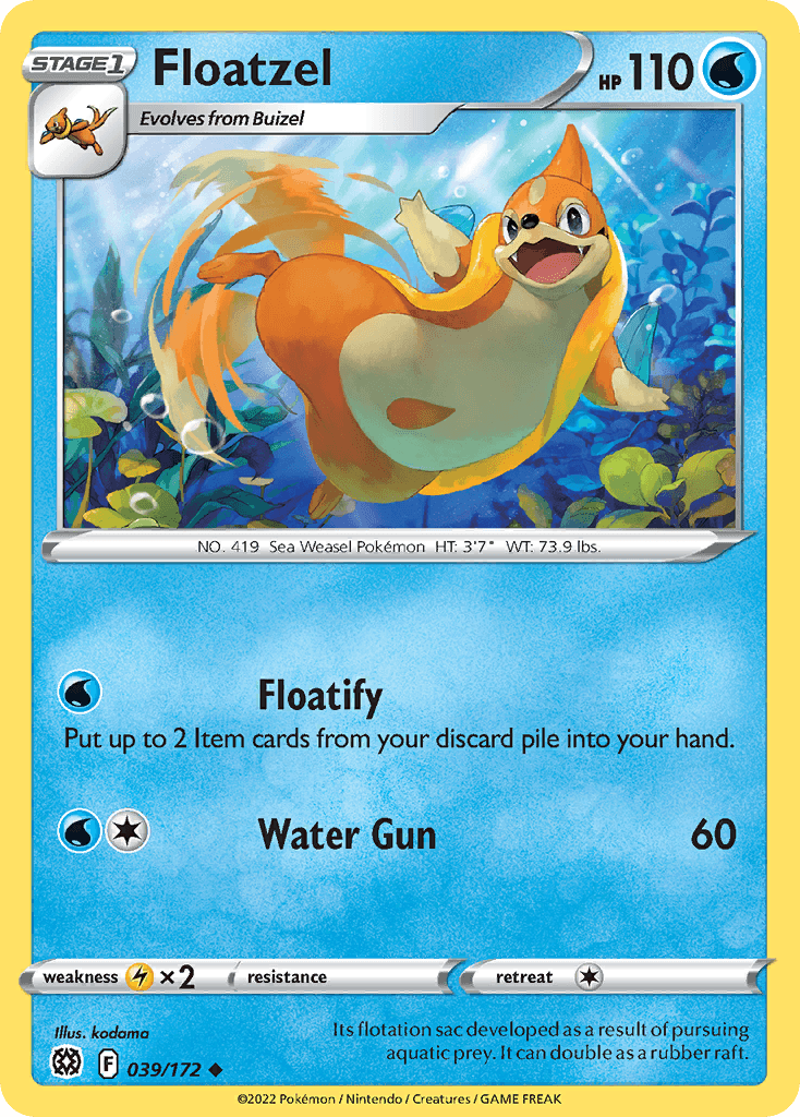 Floatzel: Brilliant Stars