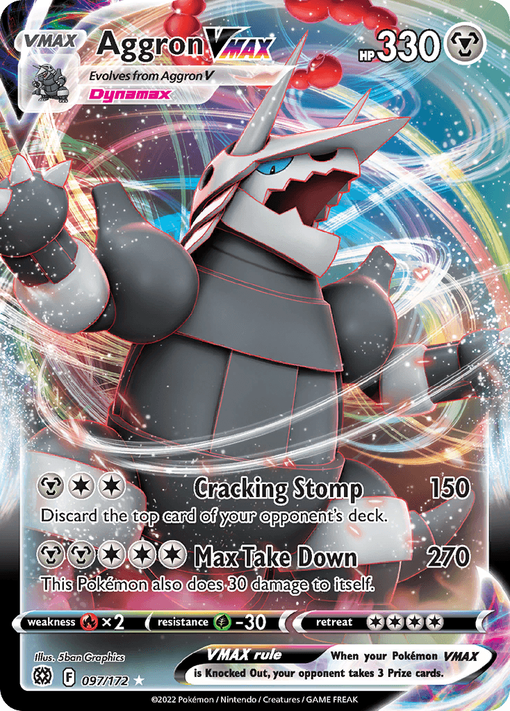 Aggron VMAX: Brilliant Stars