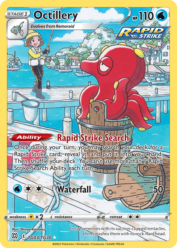 Octillery: Brilliant Stars Trainer Gallery