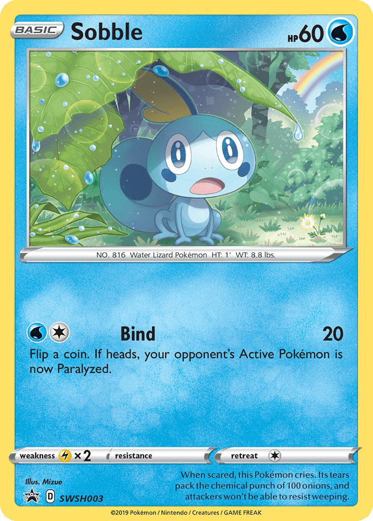 Sobble: SWSH Black Star Promos