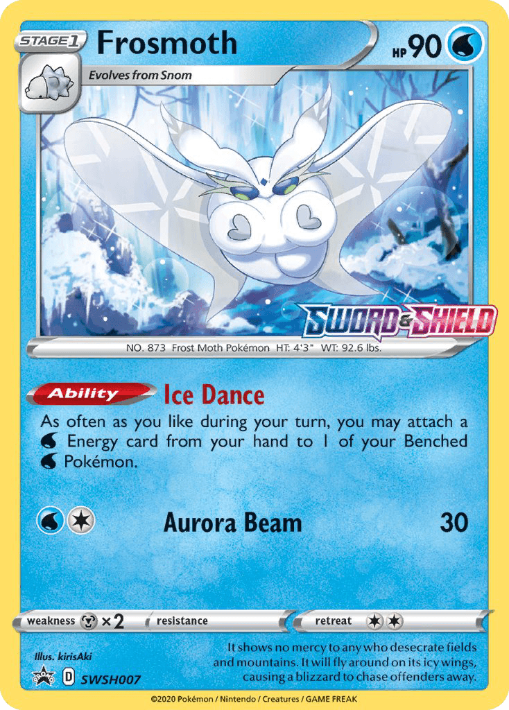 Frosmoth: SWSH Black Star Promos