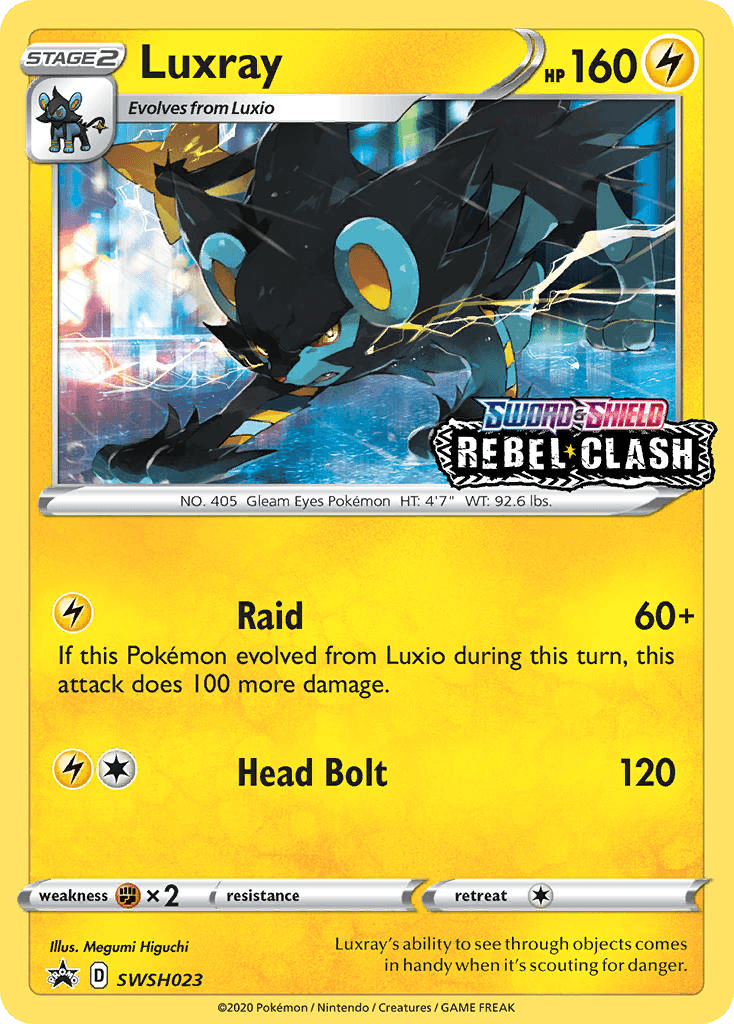 Luxray: SWSH Black Star Promos
