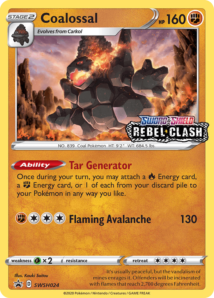 Coalossal: SWSH Black Star Promos