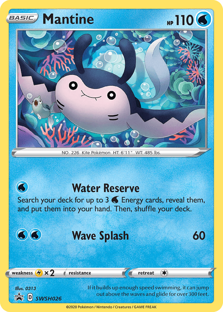 Mantine: SWSH Black Star Promos