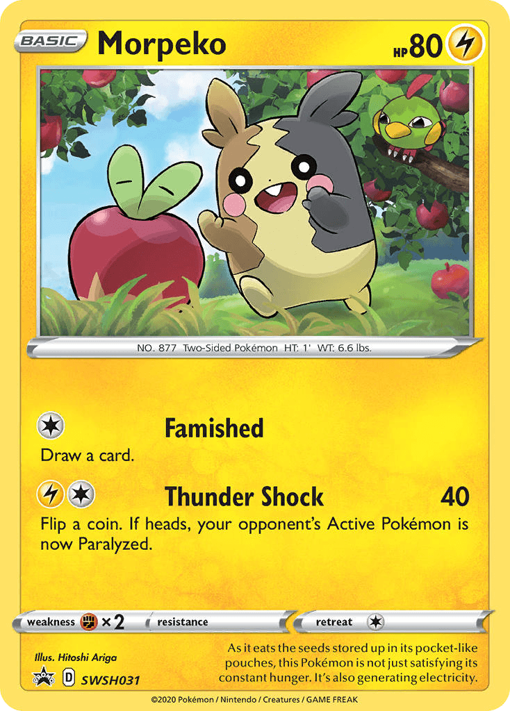 Morpeko: SWSH Black Star Promos