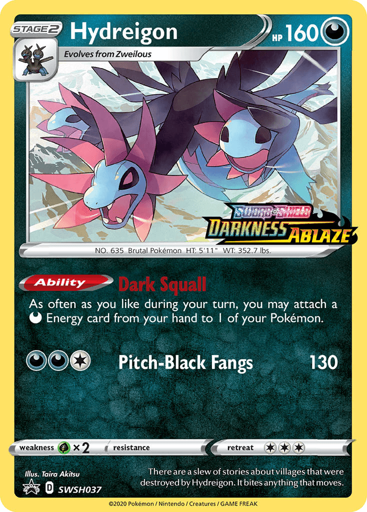 Hydreigon: SWSH Black Star Promos