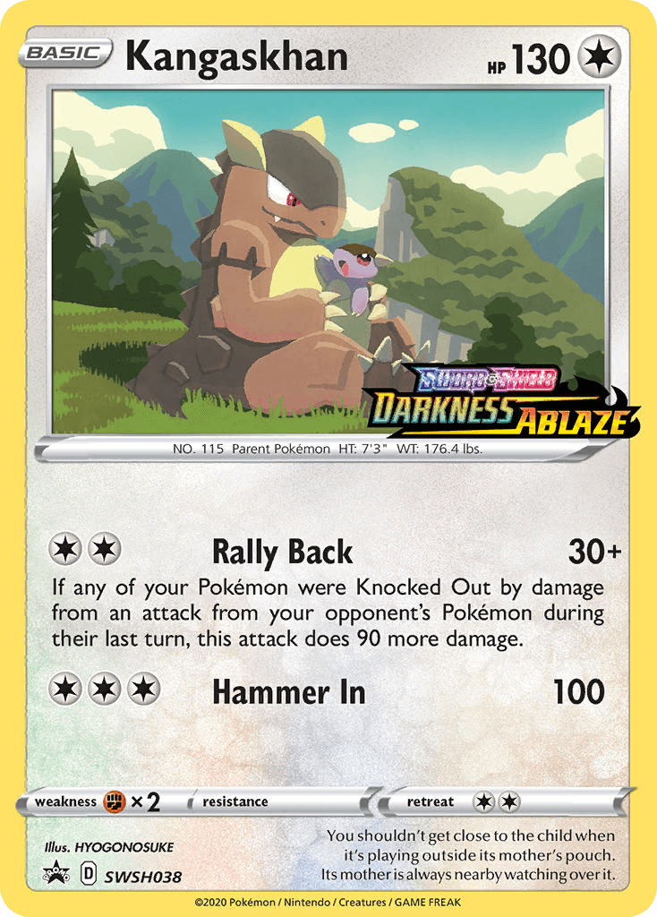 Kangaskhan: SWSH Black Star Promos