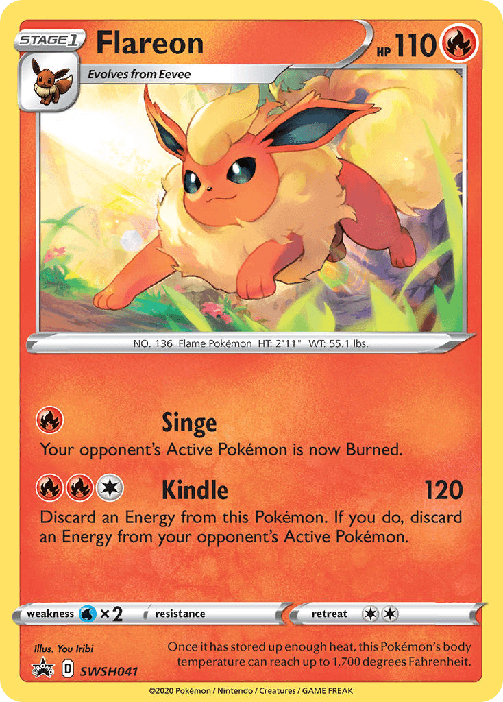 Flareon: SWSH Black Star Promos