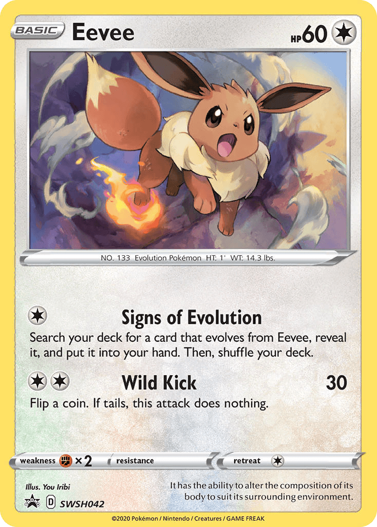 Eevee: SWSH Black Star Promos