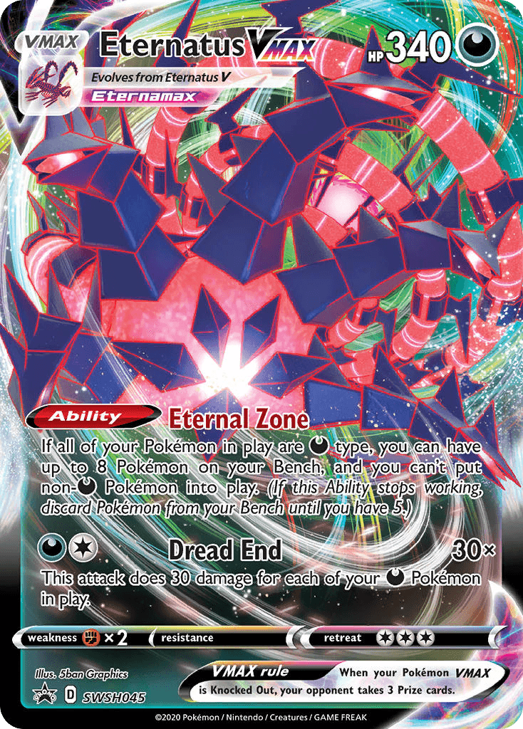 Eternatus VMAX: SWSH Black Star Promos